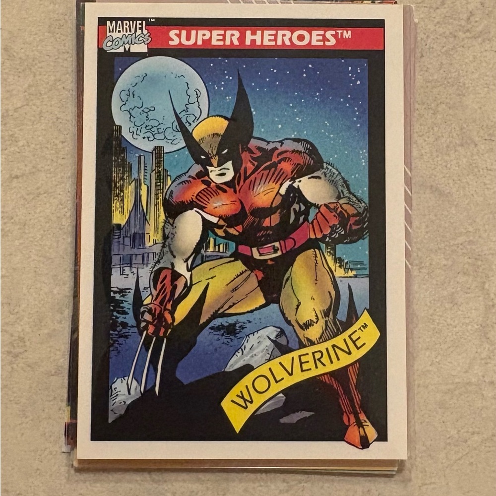 Marvel Comics vintage trading cards 50pack
